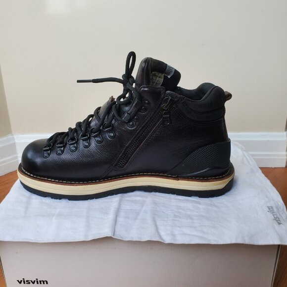 VGUC VISVIM SERRA VEGGIE Side Zip Mountain Boots – US 9 (Black) - Picture 2 of 13